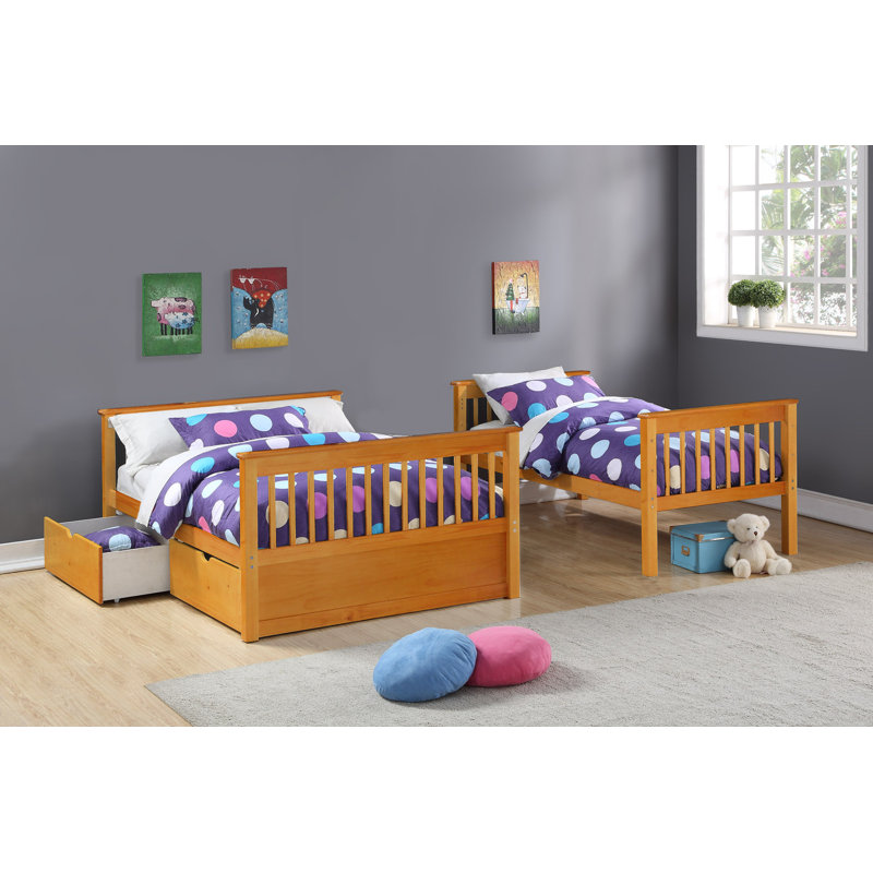 Getz Bunk Bed with Storage Included