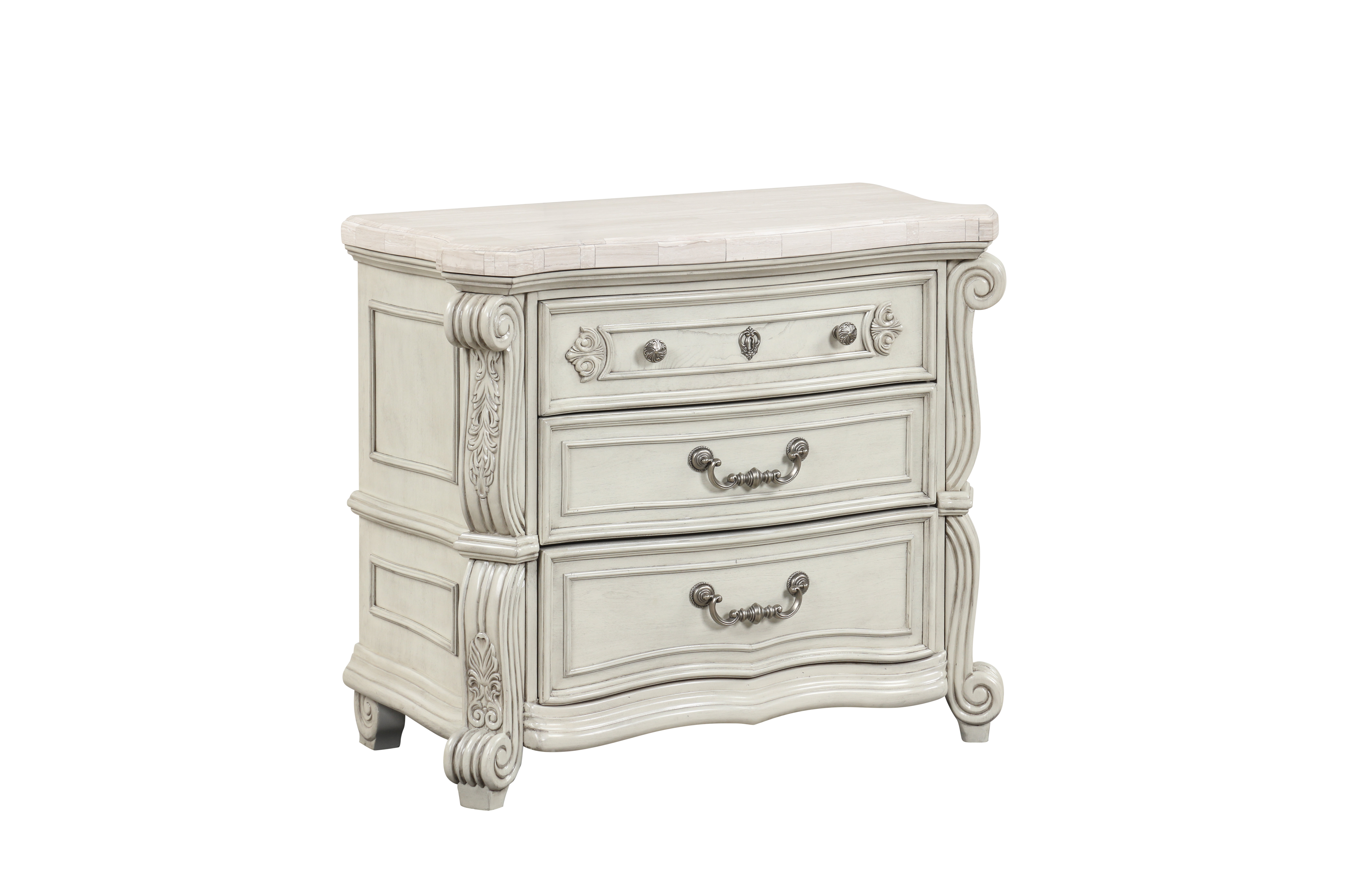 Willa Arlo™ Interiors Gladstone Nightstand-Vintage Ivory | Wayfair