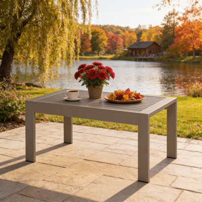 Table basse d'extérieur moderne 43 "