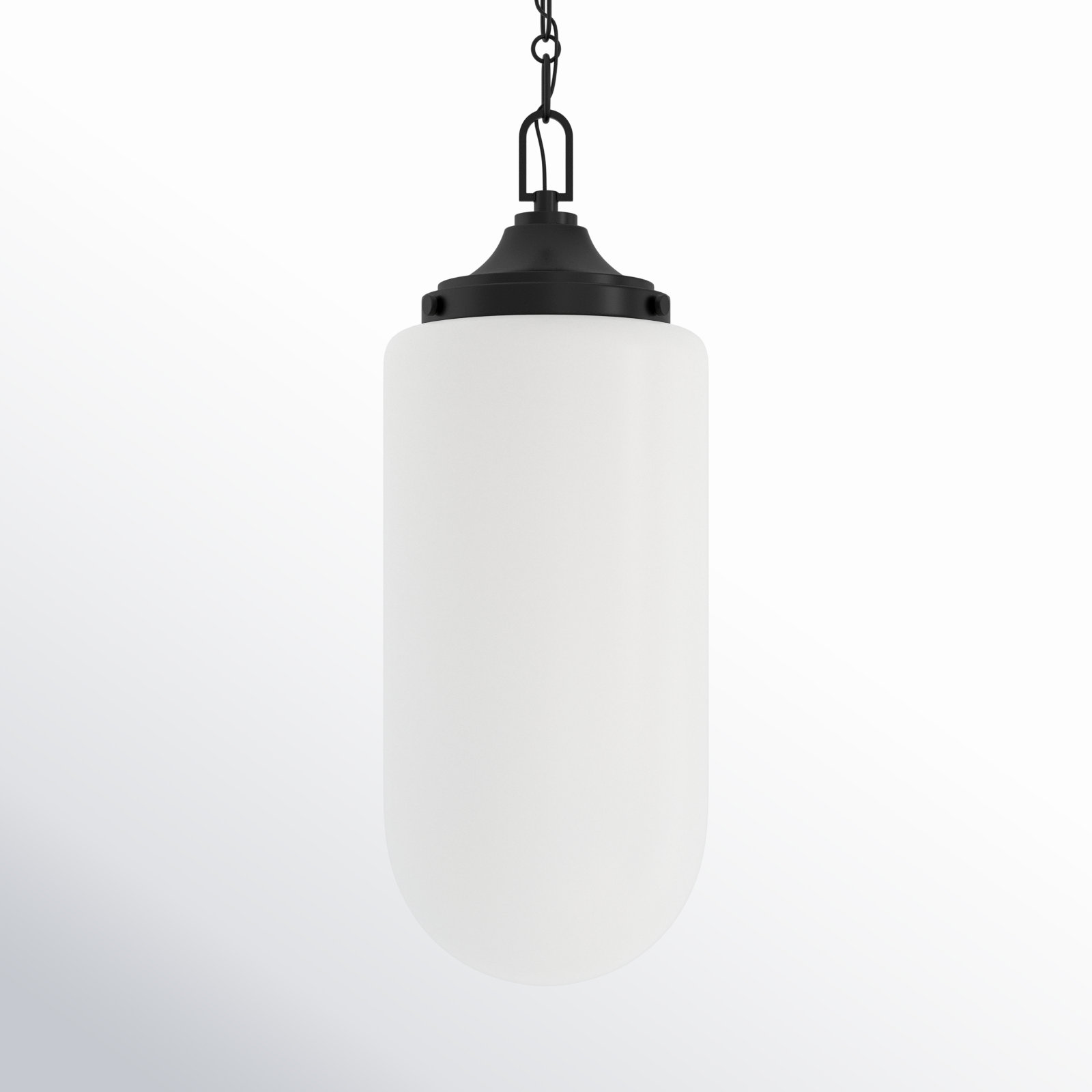 Dimmable 3-Light Pendant, Black