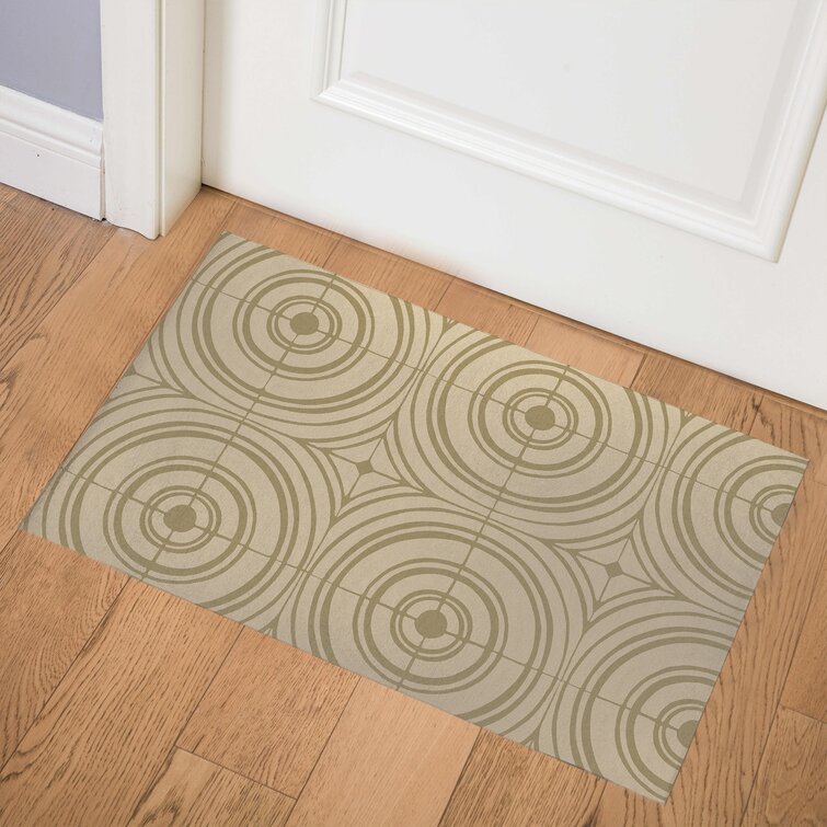 Modern Geometric Waterproof Doormat For High Traffic Areas - Dirt