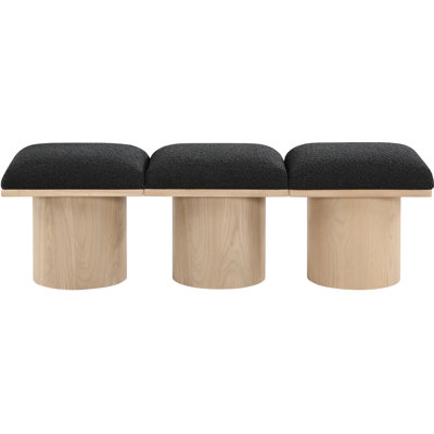 Husnan Boucle Upholstered Bench
