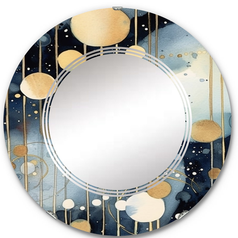 Miroir mural Wesle, 24 po x 24 po