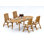 Ensemble repas extérieur L 71 po Marley