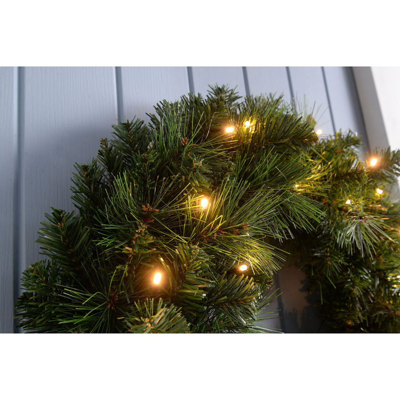 Lighted 60cm Wreath