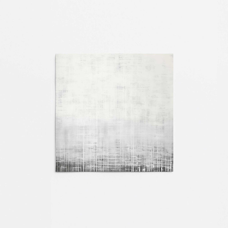 Whiteout Rhythm II, H 11 po x l 14 po, Sans cadre, papier