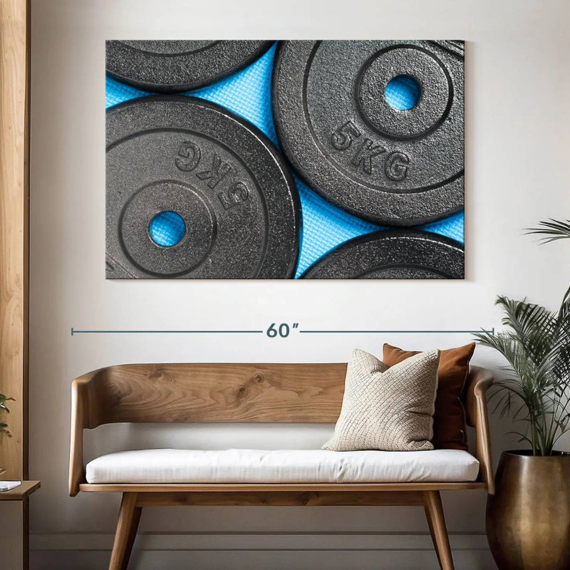Sireci 5KG Weight Plates, 34" H x 51" W