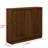 Fluted Hollowed Out Westover Cabinet with 2 Outlet Holes, Buffet Cabinet with Storage, Brown-1301184403