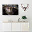 Masked Owl In Abstract - Wrapped Canvas Painting-55312430