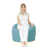 Polyester bleu menthe