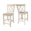 Tabouret de comptoir 24 po Delfreda