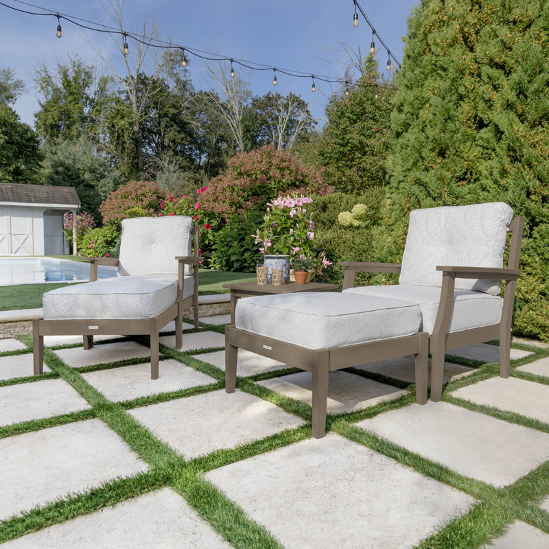 Lehigh 5-Piece Deep Seating Set, Lively Parchment