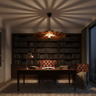 Samauri Geometric Chandelier