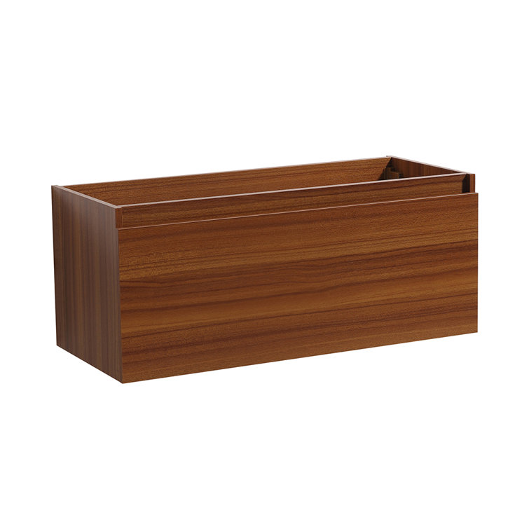 Fresca Mezzo 47" Wall Mount Single Sink Bathroom Vanity Base Only - Top and Sink Not Included
