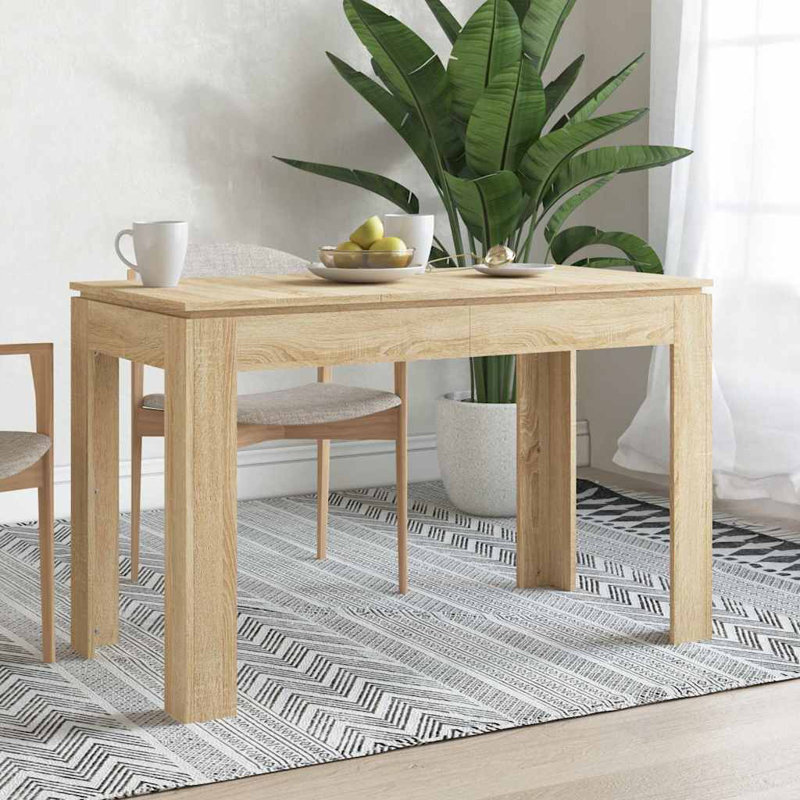 Aatos Dining Table, 76cm H x 120cm W x 60cm D, Sonoma Oak, Sonoma Oak