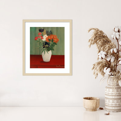 "Bouquet de fleurs" par Henri Rousseau