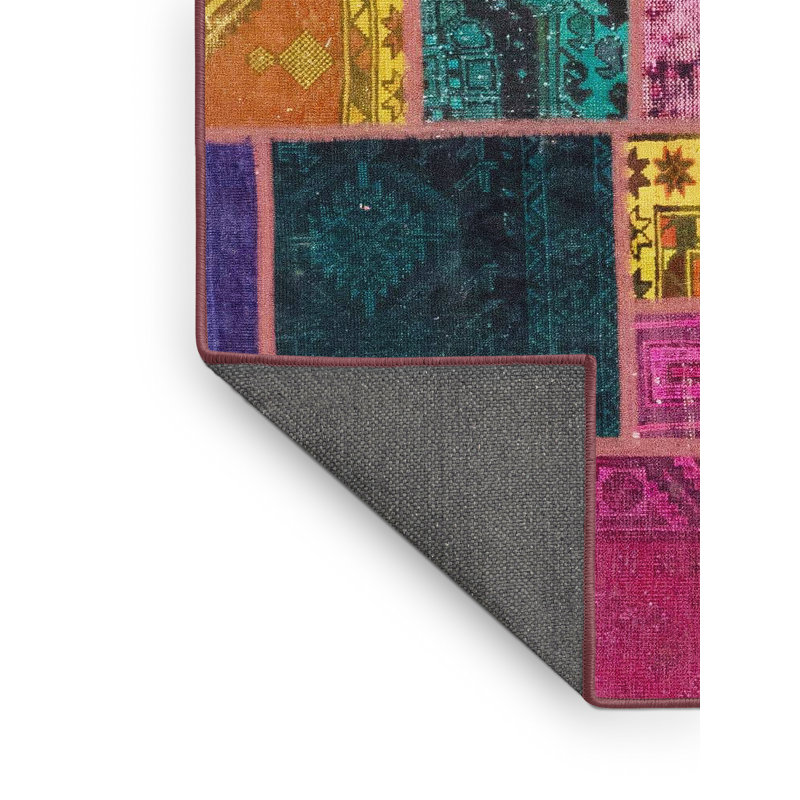 Abstract Indoor Rug, Rectangle 7' x 9'