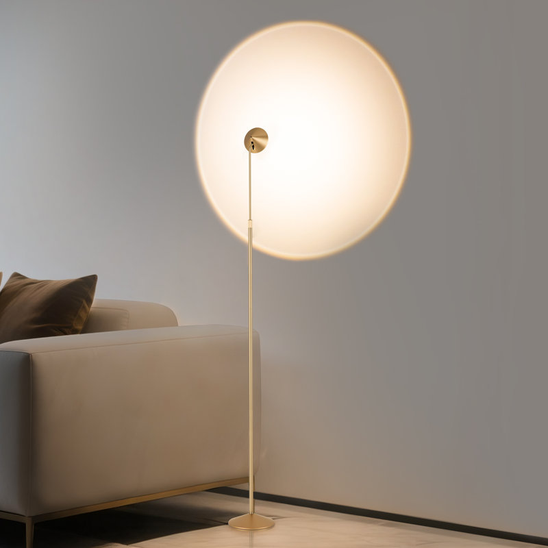 147cm Brushed LED Traditional Floor Lamp