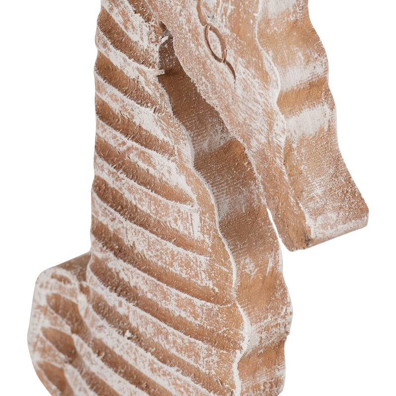 Sculpture Awanda en bois décorative Awanda, H 13 po x l 5 po x P 3 po