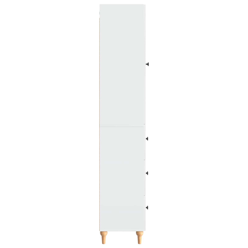 Storage Cabinet, High Gloss White