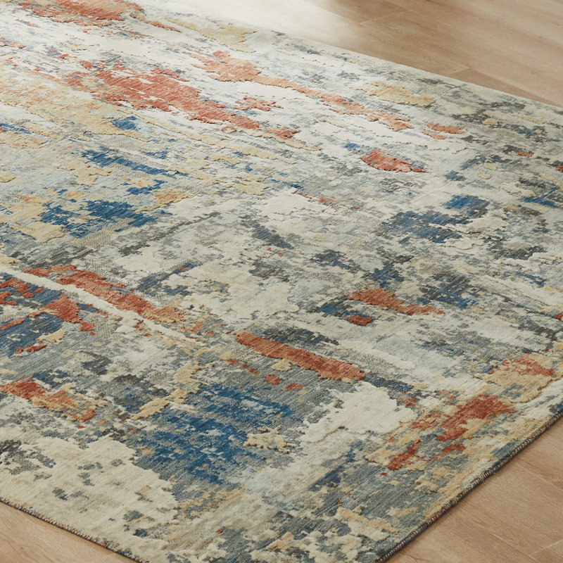 Wool Area Rug, Runner 2'6" x 16'