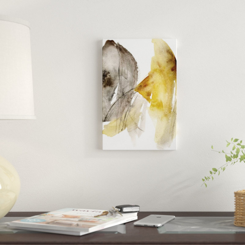 «CALENDULA I», reproduction sur toile, H 40 po x l 26 po x P 1,5 po, Toile tendue