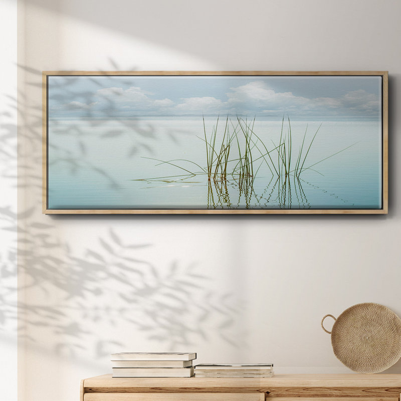 Reflections- Framed Canvas, 20" H x 50" W