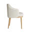 Chaise rembourrée en bois massif Perkins-1660292026