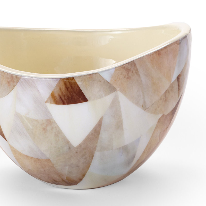 Jake Decorative Bowl, 5" H x 7.5" W x 7.5" D