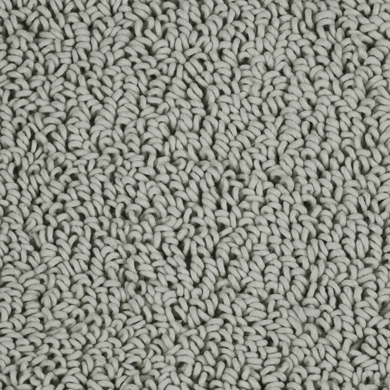 Indigo Solid Colour Wool Hand Woven Area Rug, Rectangle 120 x 170cm