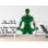 Autocollant mural pour homme, gymnase, décorateur de remise en forme, entraînement, vinyle adhésif, autocollants muraux, salle de bain