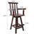 Rustic Bar Stool - Fir Wood Construction-1829540932