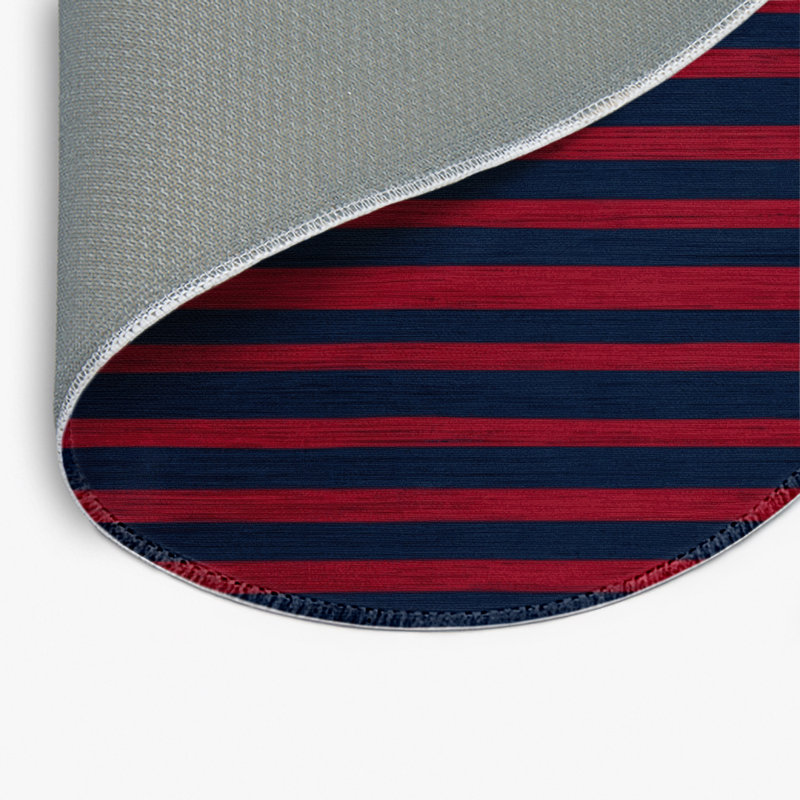Tapis intérieur / extérieur bleu HorizontalStripes