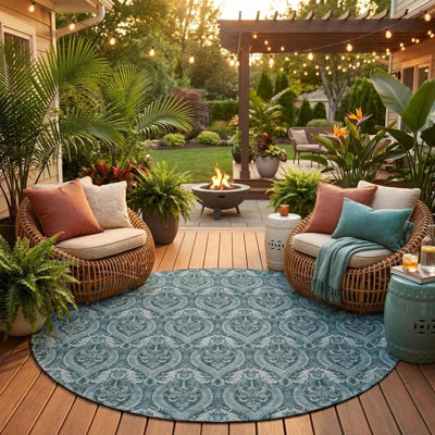Tapis extérieur lavable et antidérapant 8 pi