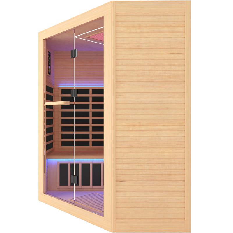 Canadian Hemlock Pentagonal Double Sauna