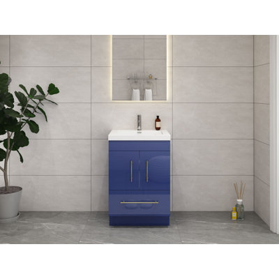 Ensemble de meuble-lavabo simple 24 po Carliss