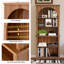 Bibliothèque à 5 niveaux (H 70,9 ")