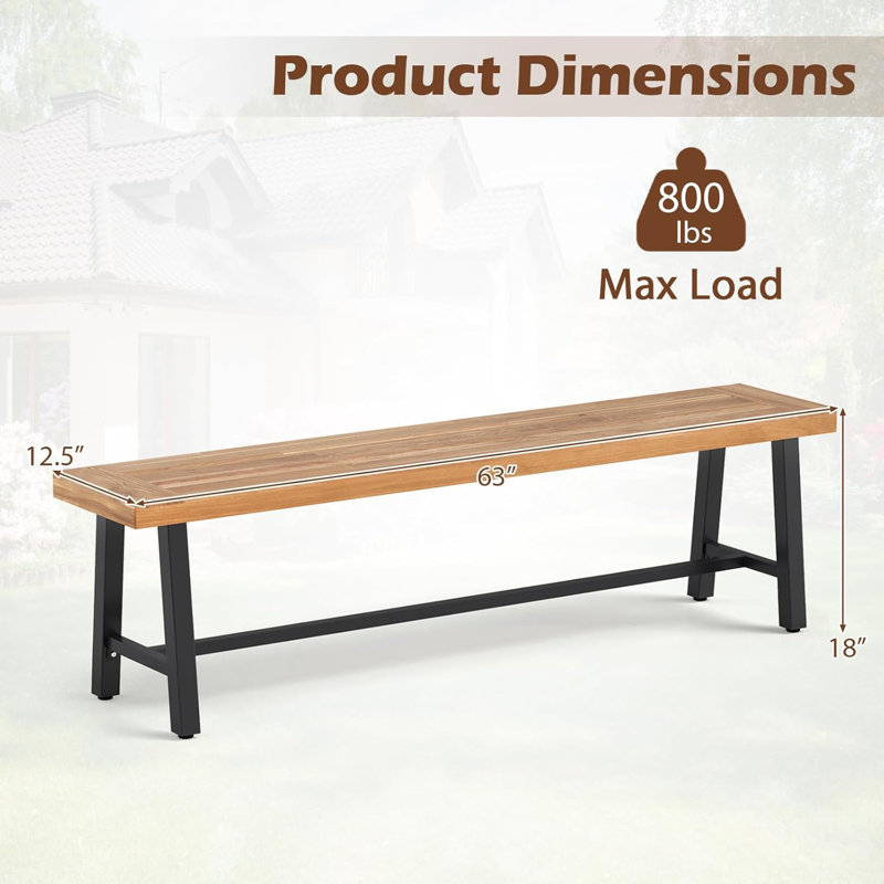 Banc de jardin