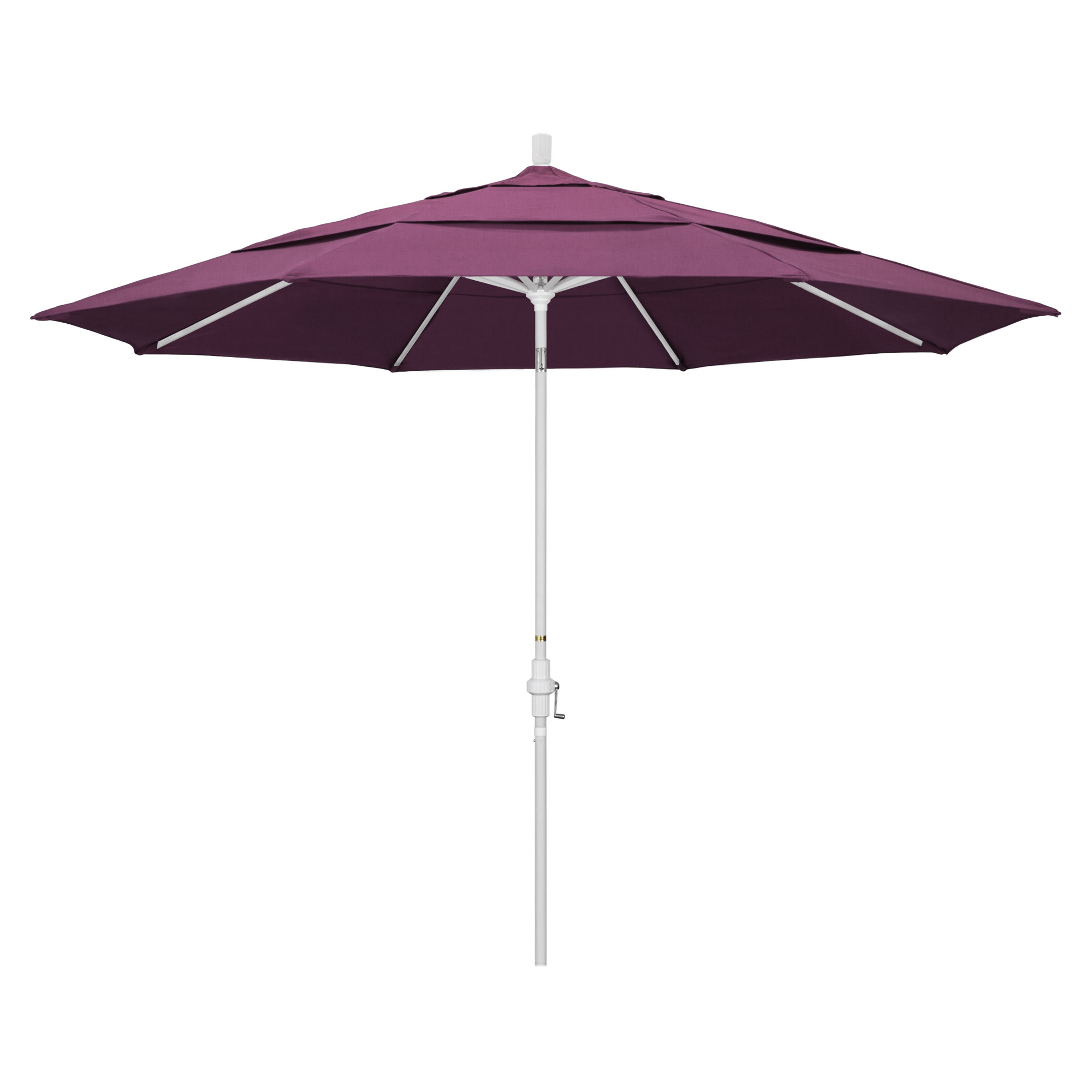 Broadmeade 132'' Sunbrella® Outdoor Umbrella, Canvas Forest Green Sunbrella® Canvas