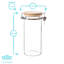 Glass Jar - Set of 3-69691686