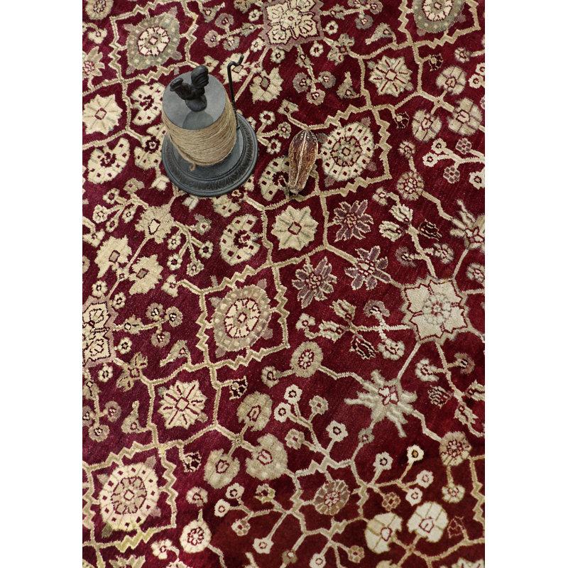 Agra Handmade Wool Oriental Area Rug