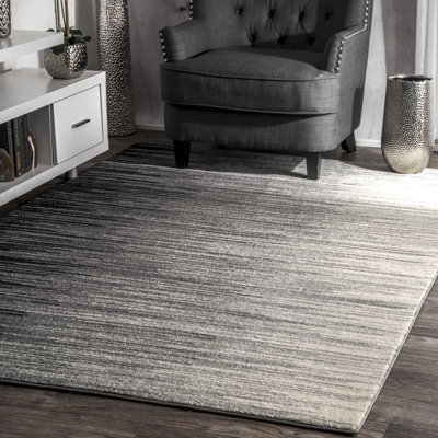 Tapis noir ombre Saresa