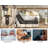 DuJuan 50.8"H Adjustable King Bed with Nailhead Trim Wingback & Deep Button Tufted Headboard, Cream-1226737306-1226737308