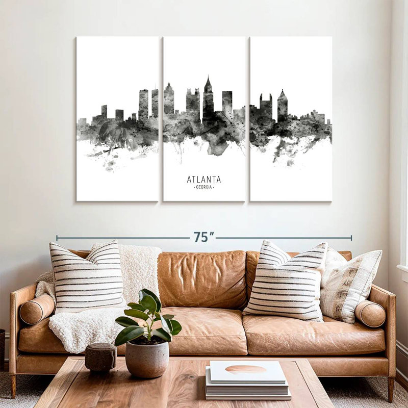 Atlanta, Géorgie, horizon III, H 14 po x l 23 po