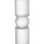 Grand porte-bougie en verre D3.1x15 "Palisade-675501787