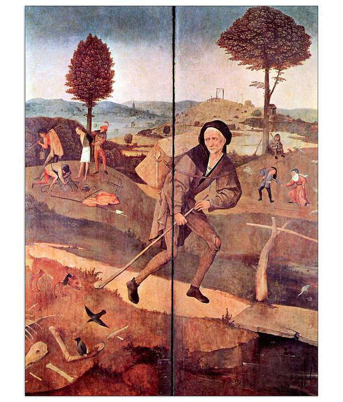 Hieronymus Bosch - Wrapped Canvas Painting