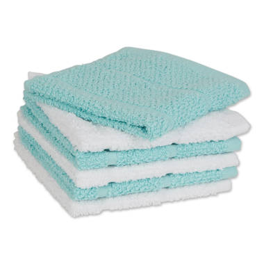 Qwick Wick 12-Piece Bar Mop Towels (Set of 12) Latitude Run Color: Green/White