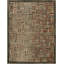 Antique American Hooked Rug Small Scatter Size Multicolor