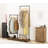 Aarju 43.3'' Rolling Clothing Rack