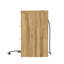 Table de chevet cannelée à 3 tiroirs pour chambre à coucher, table de chevet moderne en bois avec rangement et poignée en métal-771473149-762715702